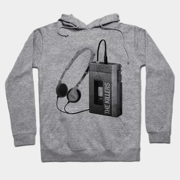 Walkman Play The Killers Song Hoodie by XRODOX XLOROX